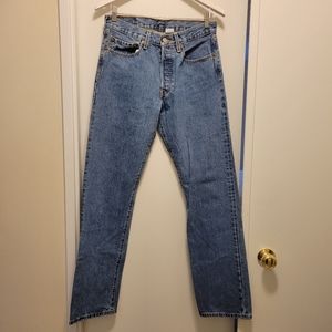 Levi's vintage 501 straight leg, size 31x32